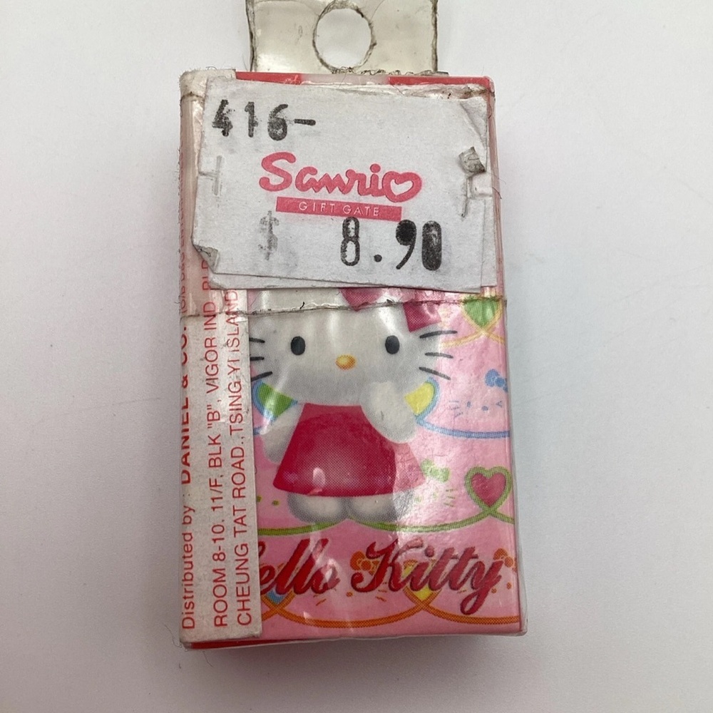Hello Kitty Eraser Sanrio Japan NIP Vintage